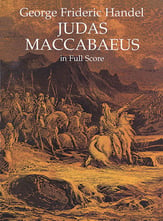 Judas Maccabaeus Choral Full Score cover